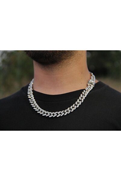 Çeko Chain Silver Cuban Chain Gümüş Küba Zinciri