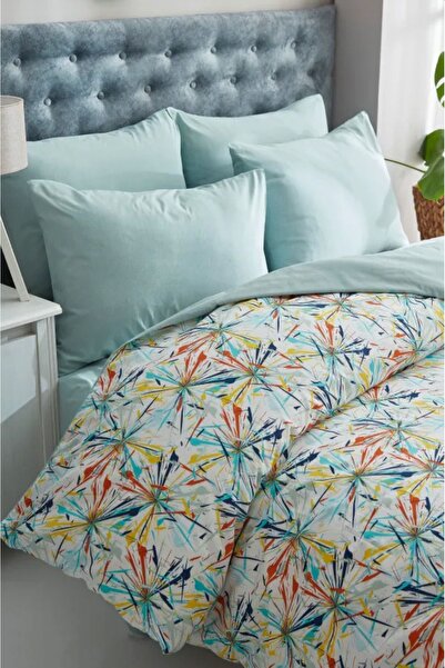 BESTİNA GOLD Комплект підковдр бавовняних гавайських м'ятних односпальних без підковдри