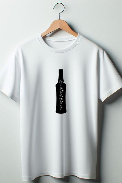 Vordevia Λευκό μπλουζάκι Oversize - Crew Neck, Πιθανότητα εμπριμέ