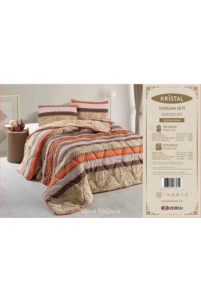 mevababy Terry Cotton Double Sleeping Quilt Set - Stylish and Comfortable Quilted Dowry