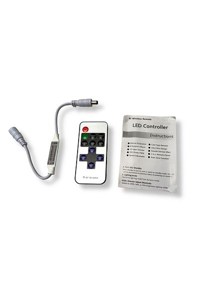 Led Monochrome LED Light Hand Controller - Remote and Lamp Control, DC 5-24V 12A