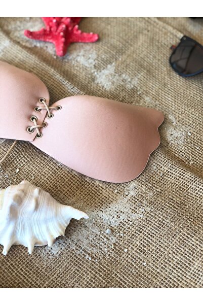 mirach Strapless Butterfly Bra - Seamless Silicone Showing Skin Color Full