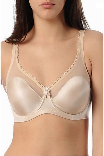 Yeni İnci Trendless Underwire Reducing Bra - Women's Underwear Gathering Bra Skin