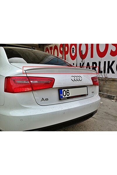 Genel Markalar AUDİ A6 SPOYLER 2011-2017 FİBERGLASS BOYASIZ