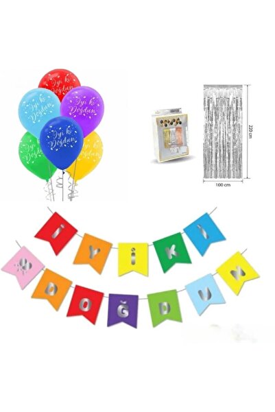 BKMC PARTY Colorful Ornament for Birthday