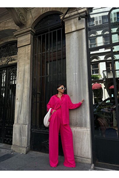 Mekafashion Wallace Takım 3257 Fuşya