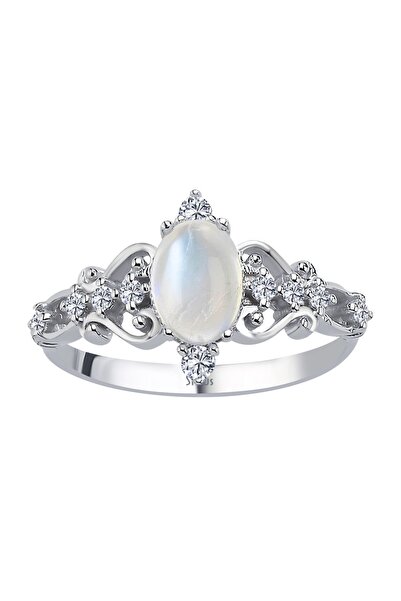 Sirius Pırlanta Pırlanta ve Ay Taşlı Principessa Yüzük 0647R0073
