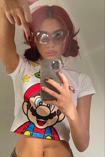 Carpe Mario Crop Top