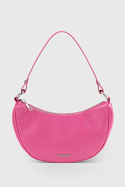 Housebags Pembe Kadın Yarım Ay Kol Çantası 251