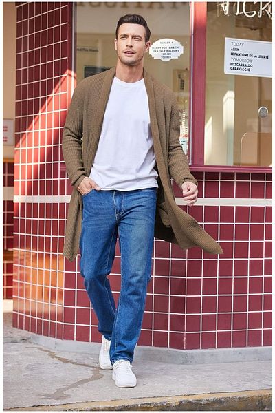 youknitwear you Men's Knitwear Cardigan - Stayles