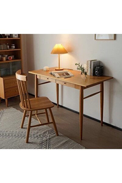 mikey Mikey Arias Ahşap Çalışma Masası