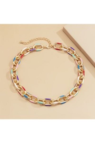 So Much Accesories Colorful So-much Design - Thick Chain Necklace 4