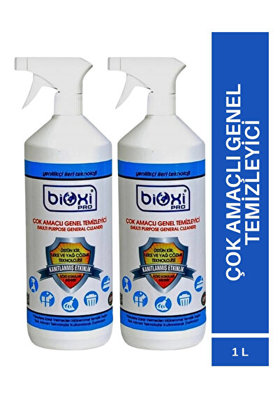 Bioxi Pro Çok Amaçlı Genel Temizleyici 1 Lt X 2 Adet | Ekonomik Ve Etkili Tem...