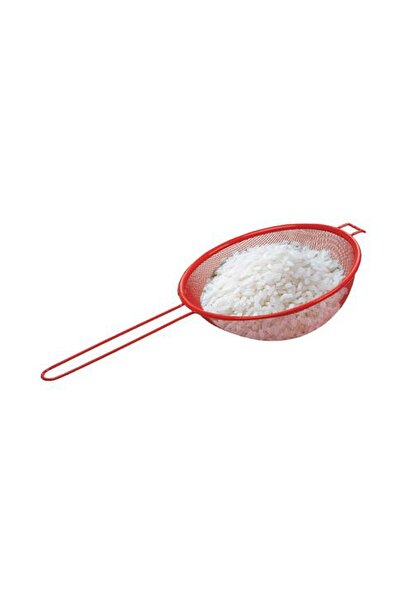 Metaltex Kırmızı Çelik Renkli Metaltex Süzgeç 20 Cm