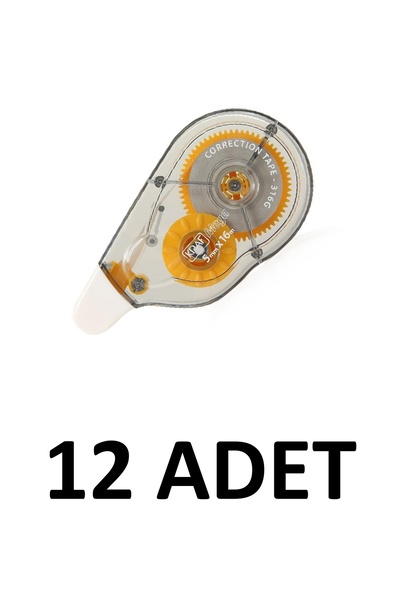 KRAF 12 Adet Şerit Daksil 5mmx 16m Şerit Düzeltici