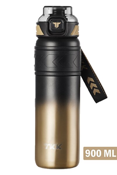 Vagonlife TKK 900 ML Çelik Termos Çift Kullanım Pipetli/Rahat İçim -12/24 Sıcak-Soğuk- Yalıtım -TKK2025900ML