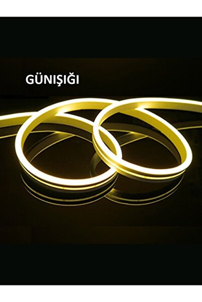 Cata Ct-4554 Neon Esnek Şerit Led 220v Gün Işığı 5 Metre Fiş (TAK ÇALIŞTIR)
