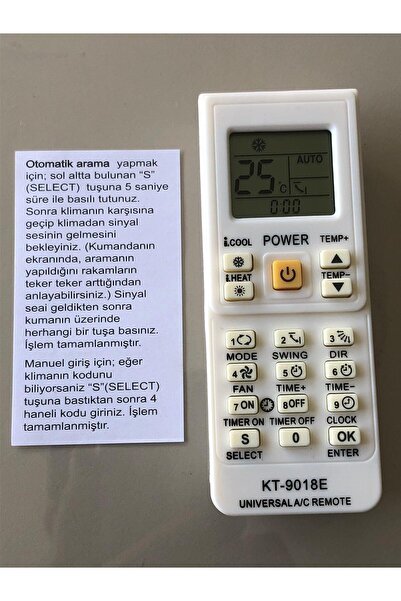 Swat AKILLI KLİMA KUMANDASI TÜM MODELLERLE UYUMLU  4000 MODEL