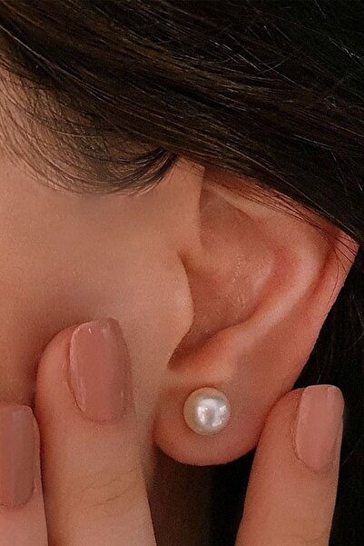 Sirius Pırlanta Modern Inci Küpe