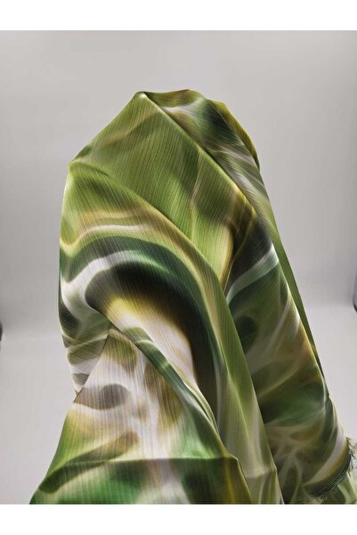 ünsal tekstil Desenli Saten Viskon Kumaş