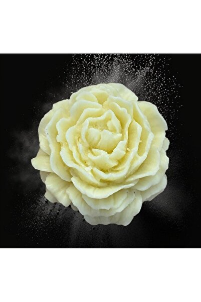 candleistanbul Dekoratif şakayık kokulu  mum lavanta 1 adet soya parafin wax jel