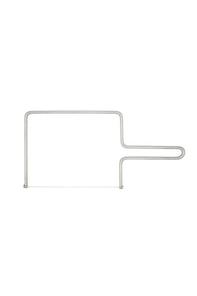 Genel Markalar Çelik Peynir Kesme Aparatı Pratik Paslanmaz Peynir Dilimleyici Çelik Tel Yedekli +3 Yedek Tel