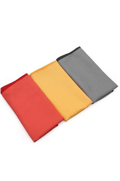 alorez 3 Pieces 40x40cm Microfiber Cleaning Cloth Glass Cloth Perfect Cleaning on All Surfaces