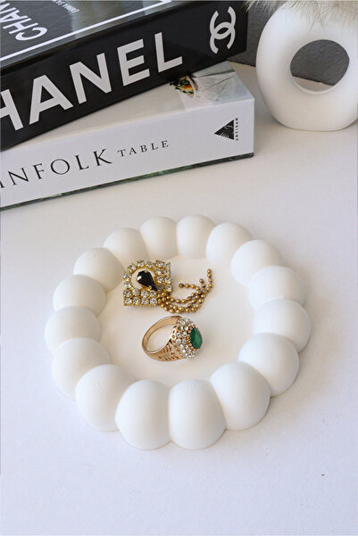 Hikwo Taş Tozu Kalıbı – Bubble Dekoratif Tabak – Silikon Kalıp