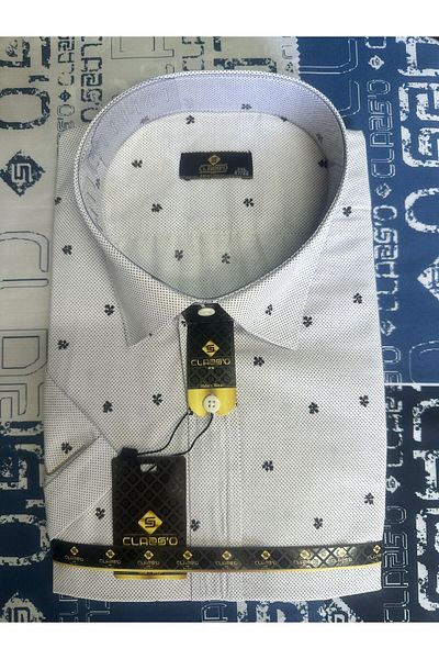 CLASSO Battal Size Short Sleeve Shirt