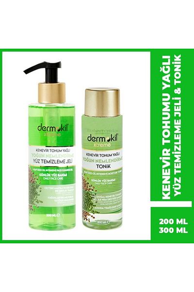 Dermokil 400 ml Facial Cleansing Gel and 200 ml Tonic