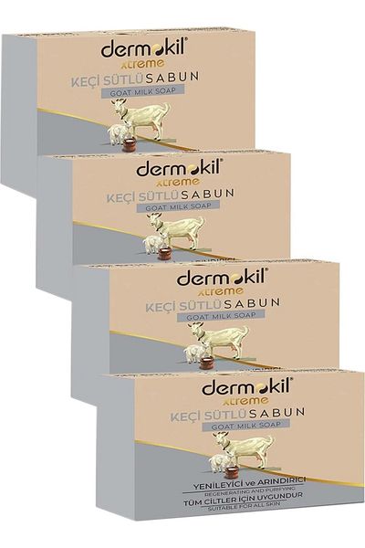 Dermokil 100GR 4 Pack Dermokıl Soap Pie - Milk