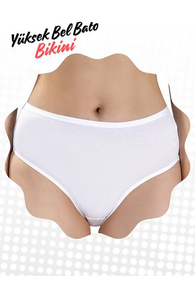 Berrak Bikini cu talie înaltă în stil Bato - Set economic de 3 (de calitate ultra)
