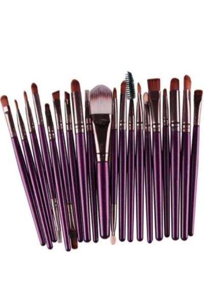 SHILOX 20-dijelni set profesionalnih četkica za šminku ljubičaste boje