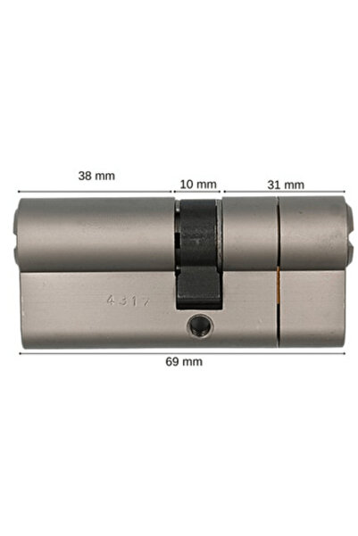 Mul-T-Lock Mtl 300 Tuzaklı Bilyalı Barel Kapı Kilidi 69 Mm 92101880