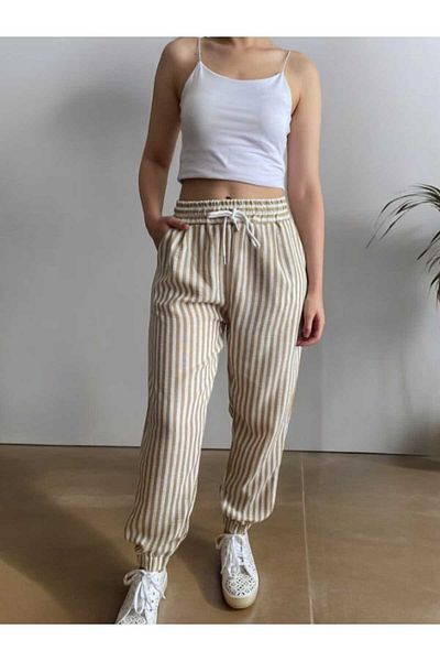BEBE PLUS Cotton Trousers