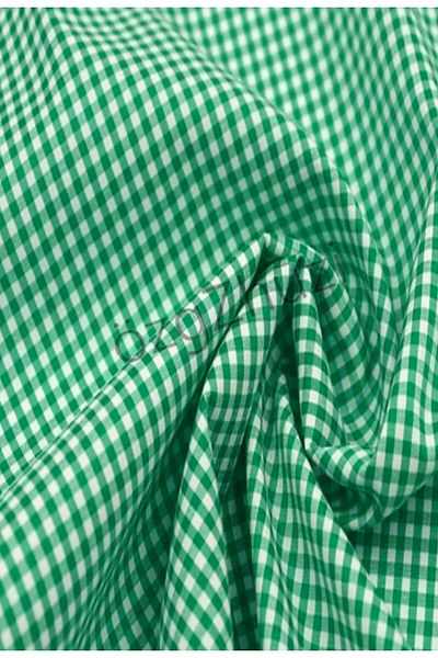 perlina home Plaid Green Rustic Single Wing Plain Planting Background Curtain (Width X Length)
