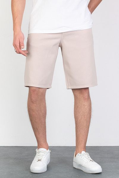 HLT JEANS Bărbați, roz trandafir, cu croială largi, cu croiala relaxată, 100% bumbac, blugi largi, blugi, pantaloni scurți MARTIN-ROSE ROZ