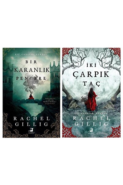 Olimpos Yayınları Bir Karanlık Pencere -  İki Çarpık Taç (Çoban Kral Serisi 2 Kitap Set) Rachel Gillig - KARTON KAPAK