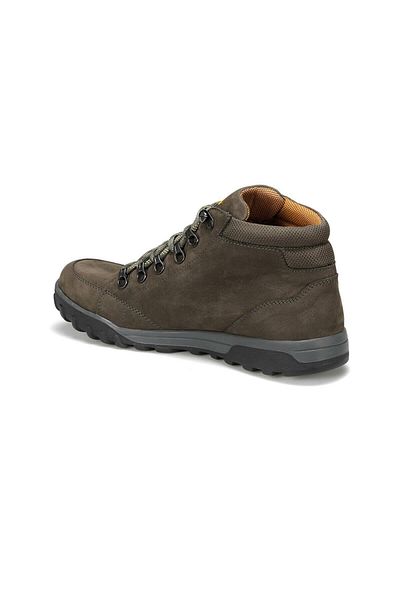 Dockers By Gerli Dockers Men's Sand Gray Genuine Leather Lace-Up Ankle Length Water Resistant Outdoor Boots