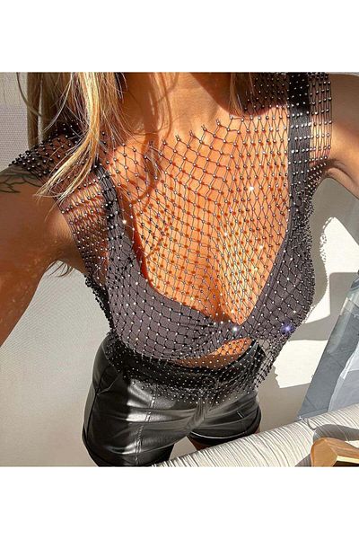 bikinistan Crystal stone pareo bustier
