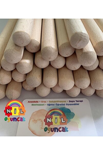 niloyuncak 19 Çift Ritim Çubuk Seti (38 Adet) Ritim Çubuk