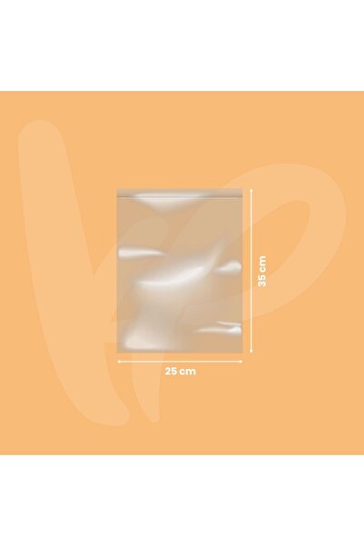 KARGOPEK Baskısız Seffaf Kilitli Poset 25*35 (100 ADET)