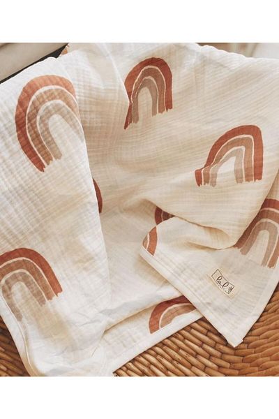 Lal Müslin Rainbow Organic 4 Layer Muslin Blanket