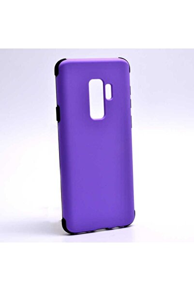 ZM STORE Samsung Galaxy S9 Plus Kılıf Köşe Korumalı Pürüzsüz Rubber Yüzey Fan...