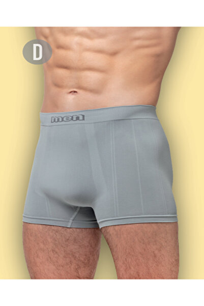 Elite Life ELİTE LİFE DİKİŞSİZ KISA RENKLİ SEAMLES BOXER (3 ADET)