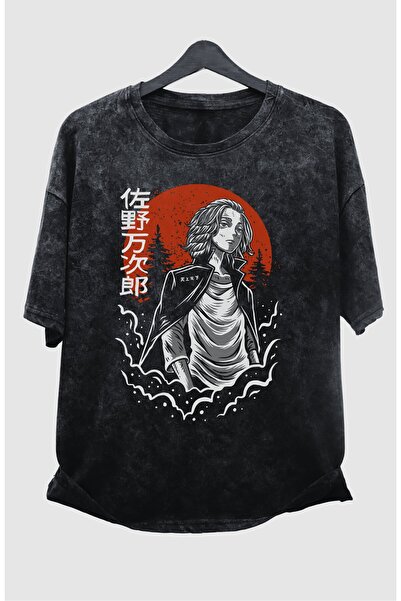Fuddy Moda Tokyo Revengers Štampano Unisex Oversize kroj T-shirt - Periva ret...