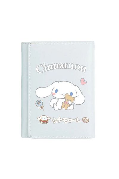synshop Sanrio Kuromi Cinnamoroll My Melody Pochacco Δερμάτινη θήκη για κάρτα πορτοφολιού δώρου - Y2K