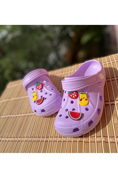 NevaYy collection Lilac Eva Girl's Summer Comfortable Slippers