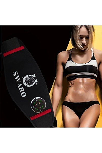 SWARO Titreşimli Masaj Kemeri Masaj Egzersiz Kemeri Titreşimli Yardımcı Göbek Eritme Cihazı