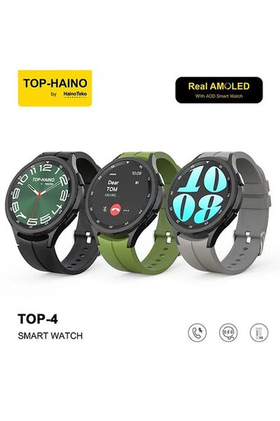 NS Store HainoTeko TOP-4 2024 Series Akıllı Saat Kordon / Kalem / Not Defteri...